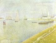 Georges Seurat Der Kanal von Gravelines oil painting